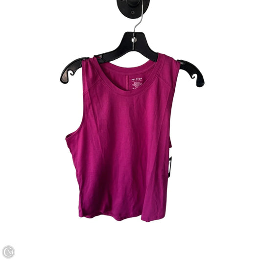 Athletic Tank Top By Peloton In Pink, Size: M