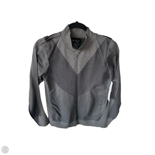 Athletic Top Long Sleeve Crewneck By Zella In Grey, Size: S