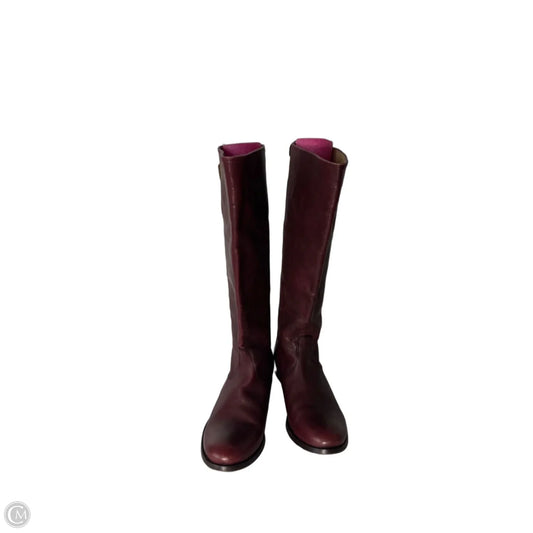 Boots Designer By Frye In Red, Size: 7