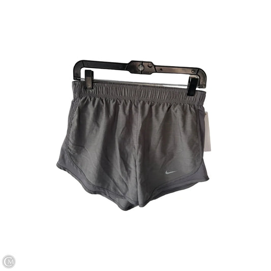 Athletic Shorts By Nike In Grey, Size: M