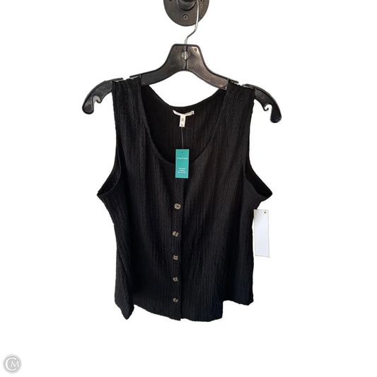 Top Sleeveless By Maurices In Black, Size: 1x