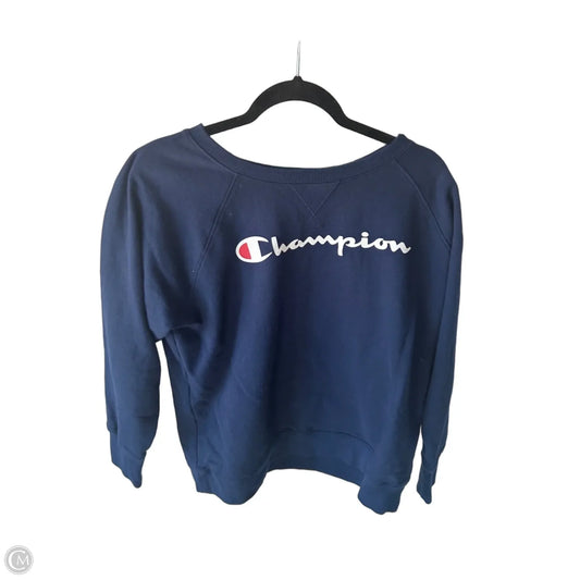 Sweatshirt Crewneck By Champion In Blue, Size: Xl