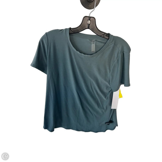 Athletic Top Short Sleeve By Beyond Yoga In Blue, Size: M