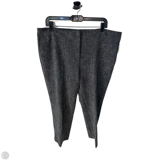 Pants Dress By Ann Taylor In Black & Grey, Size: 14