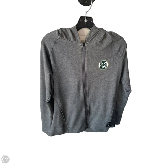 Sweatshirt Hoodie By Under Armour In Grey, Size: Xl