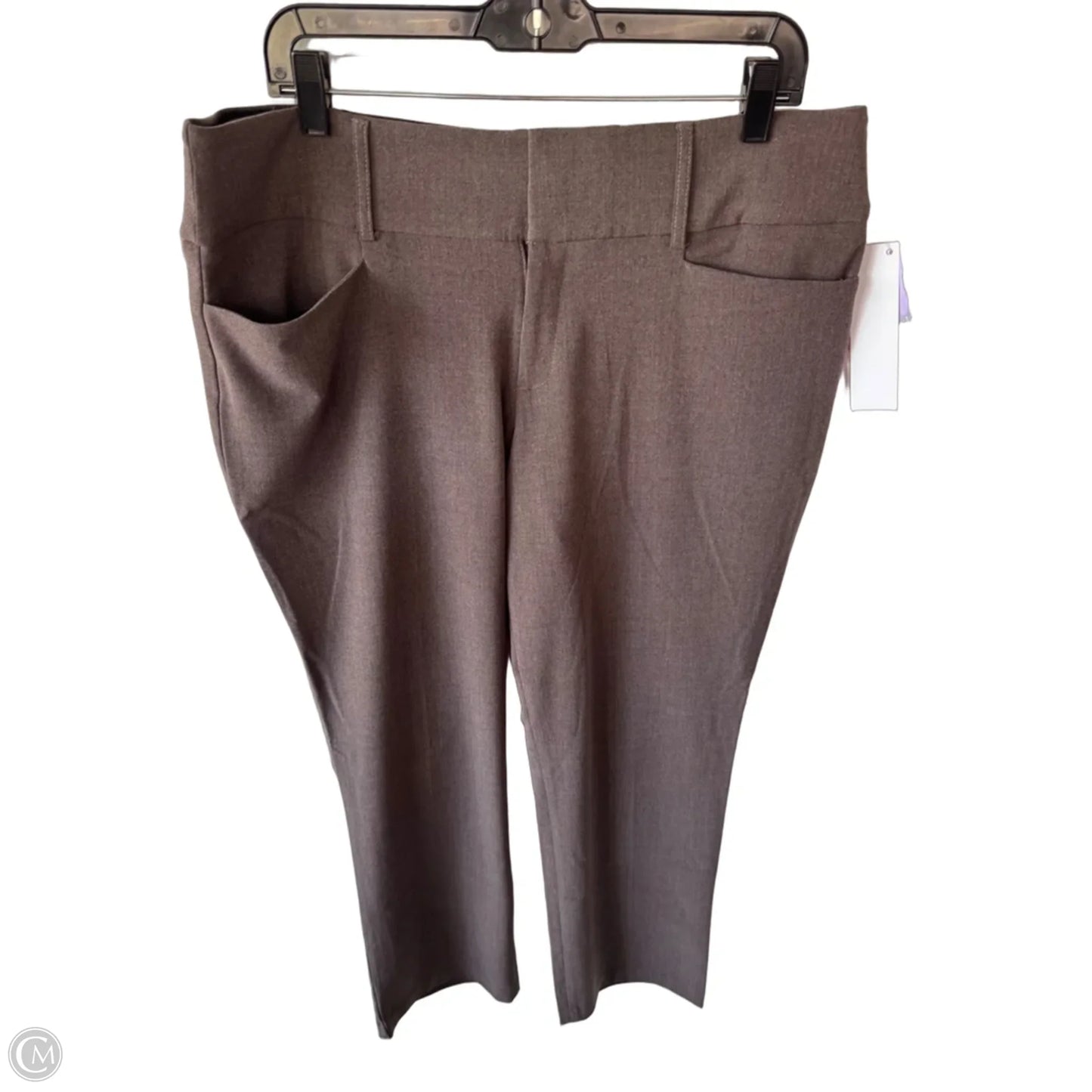 Pants Dress By Apt 9 In Brown, Size: 14