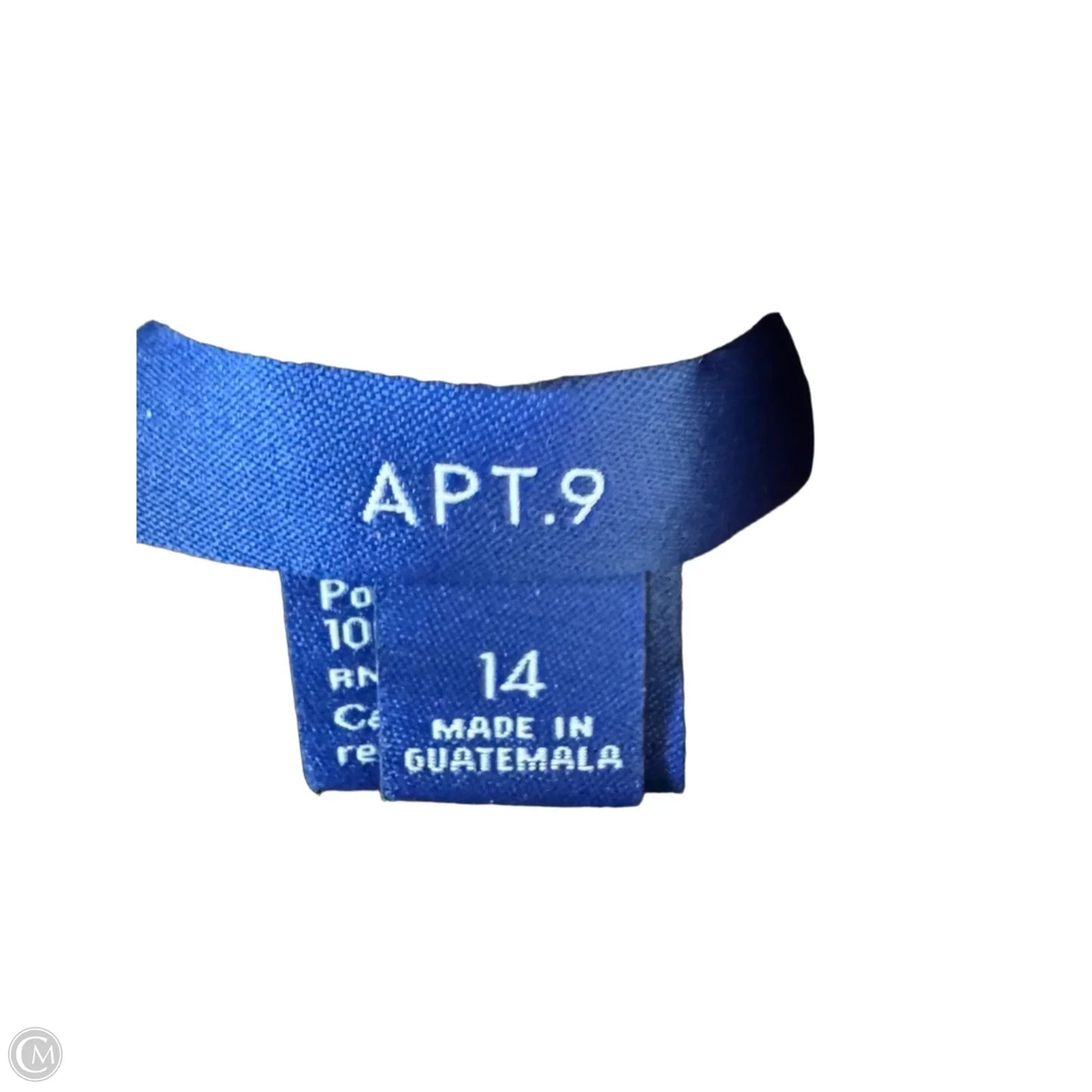 Pants Dress By Apt 9 In Brown, Size: 14
