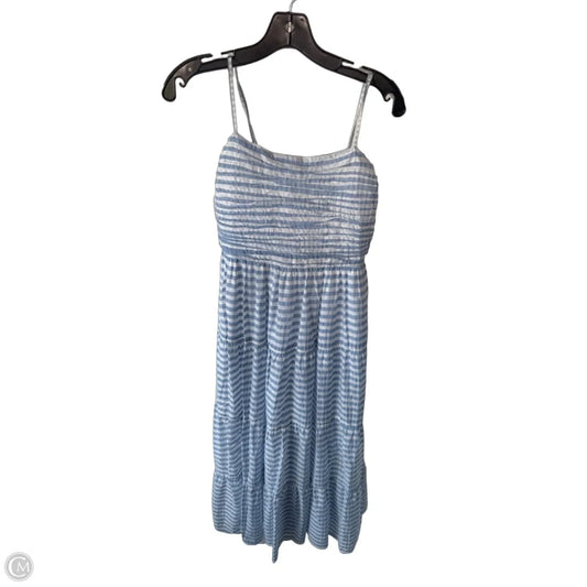 Dress Casual Maxi By Chelsea 28 In Blue & White, Size: S