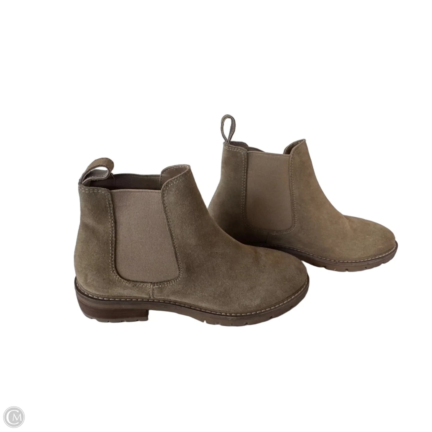Boots Ankle Flats By Steve Madden In Tan, Size: 7