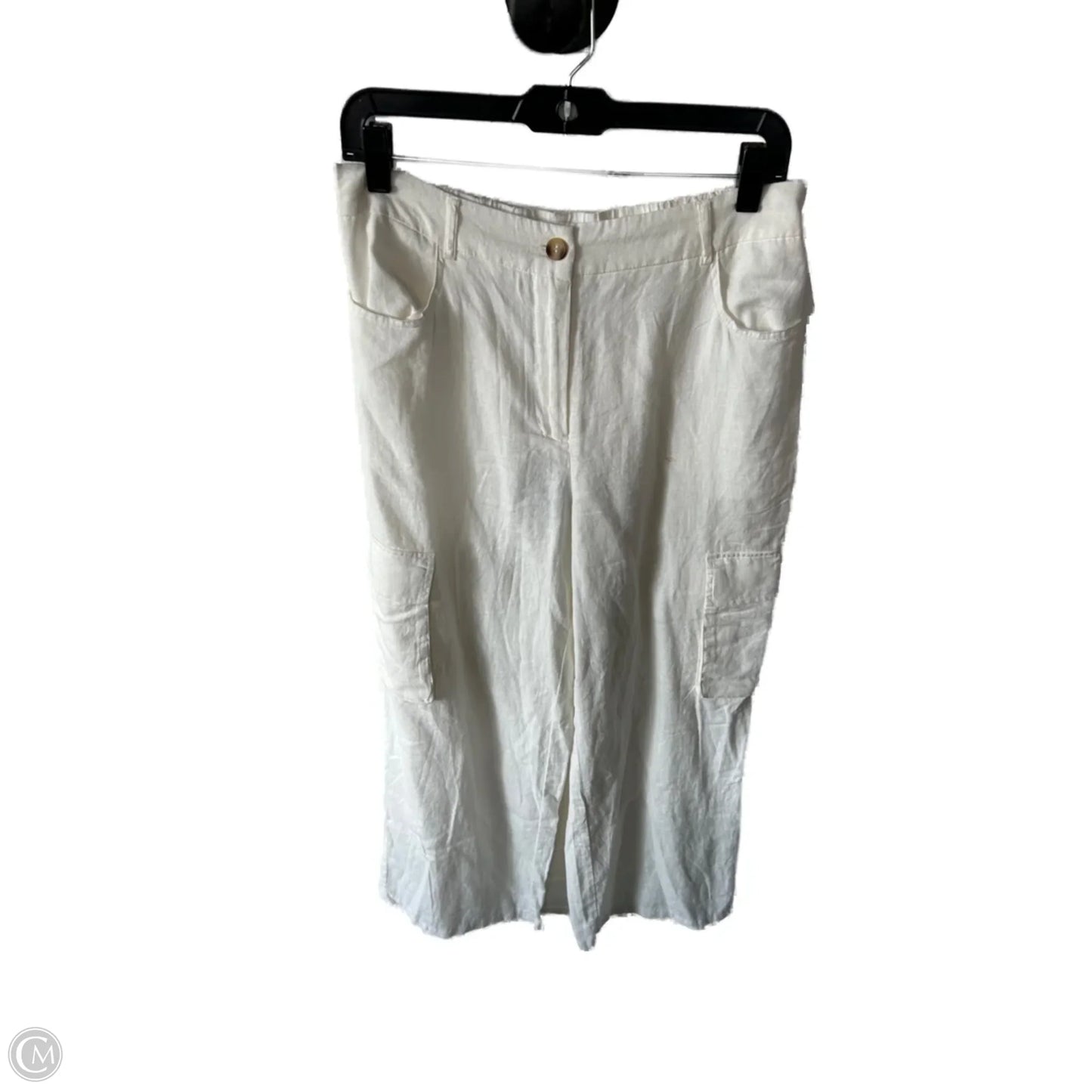 Pants Linen By Cmc In Cream, Size: 12