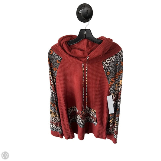 Top Long Sleeve By Clothes Mentor In Orange, Size: L