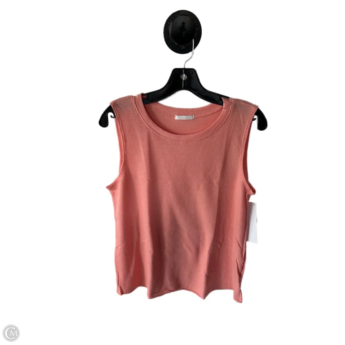 Top Sleeveless By Clothes Mentor In Coral, Size: L