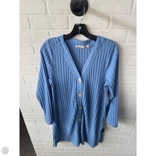 Cardigan By Soft Surroundings In Blue, Size: M