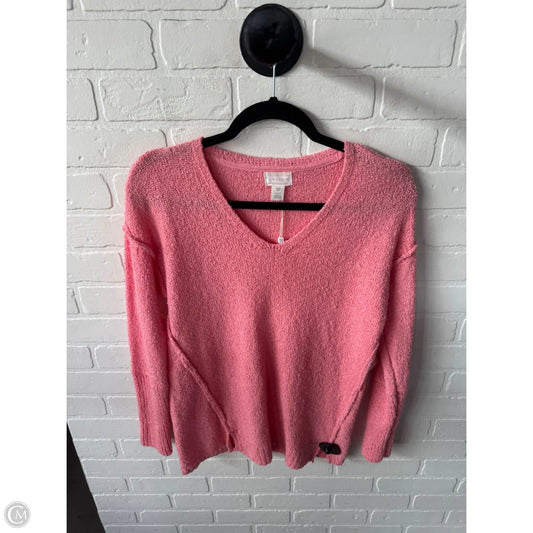 Sweater By Caslon In Pink, Size: Xxsp