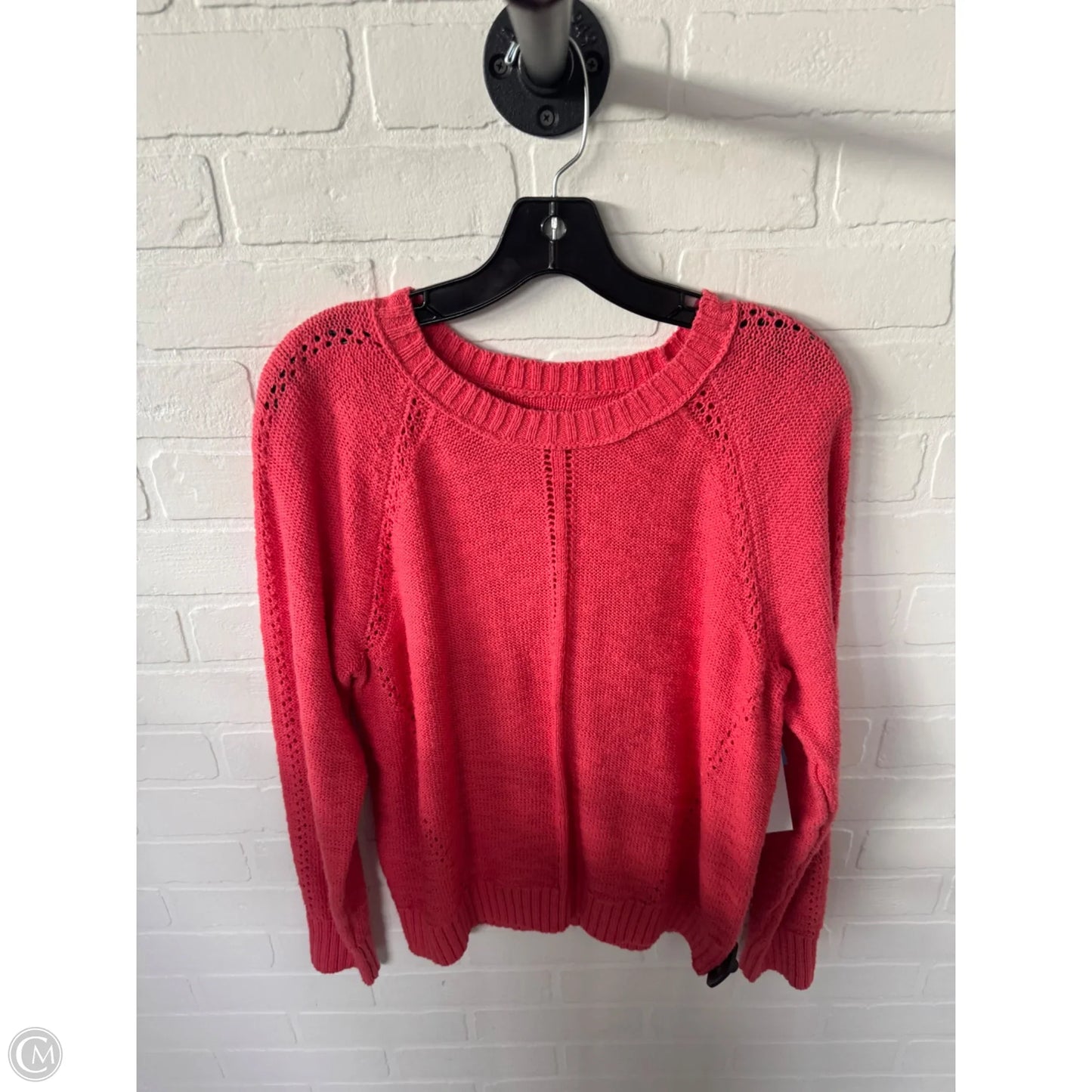 Sweater By Loft In Pink, Size: L