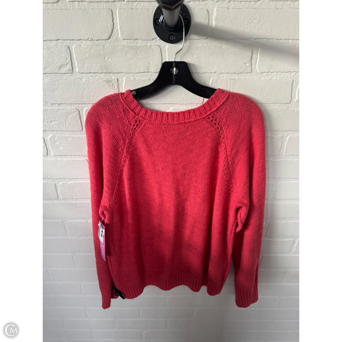 Sweater By Loft In Pink, Size: L