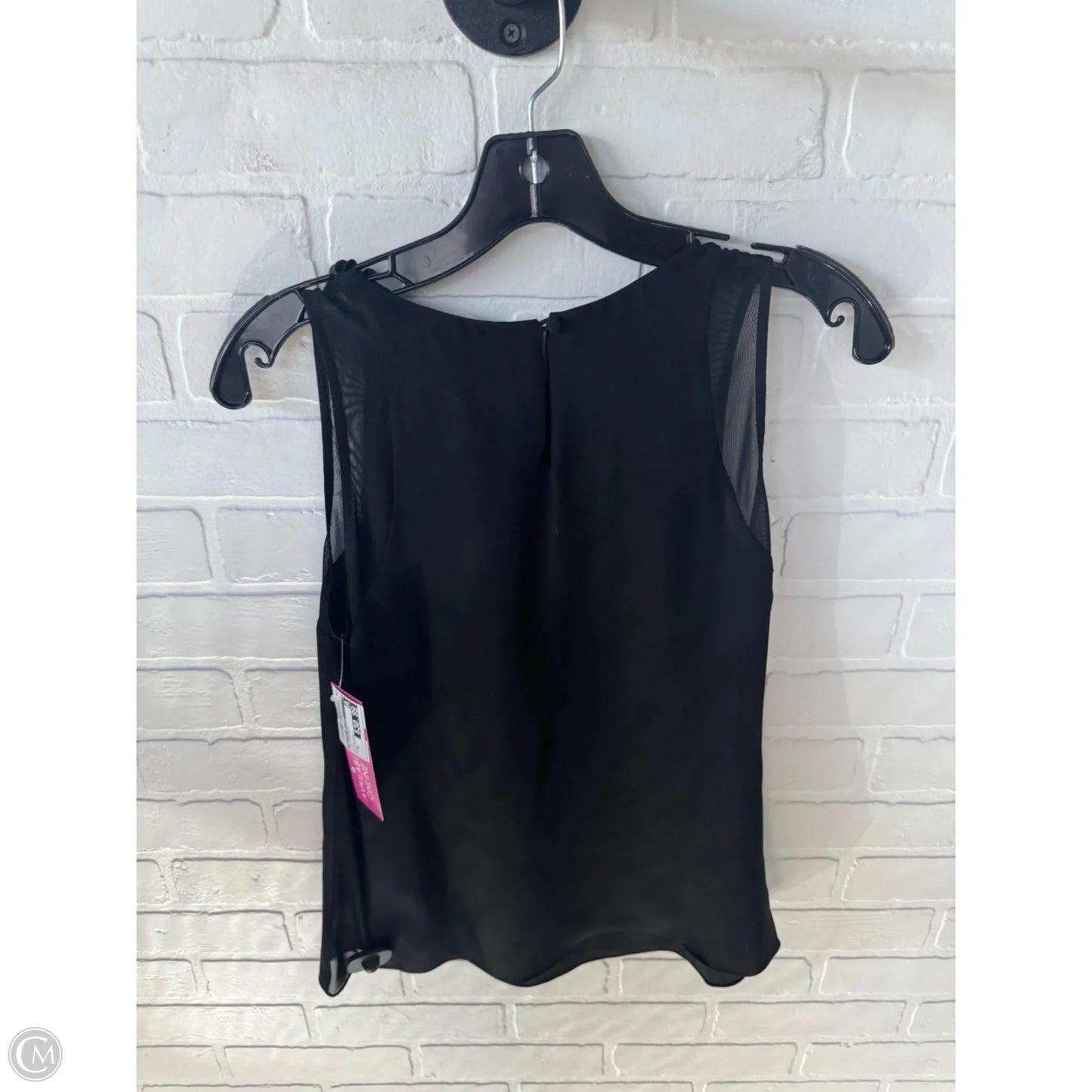 Top Sleeveless By Halston Heritage In Black, Size: Xs