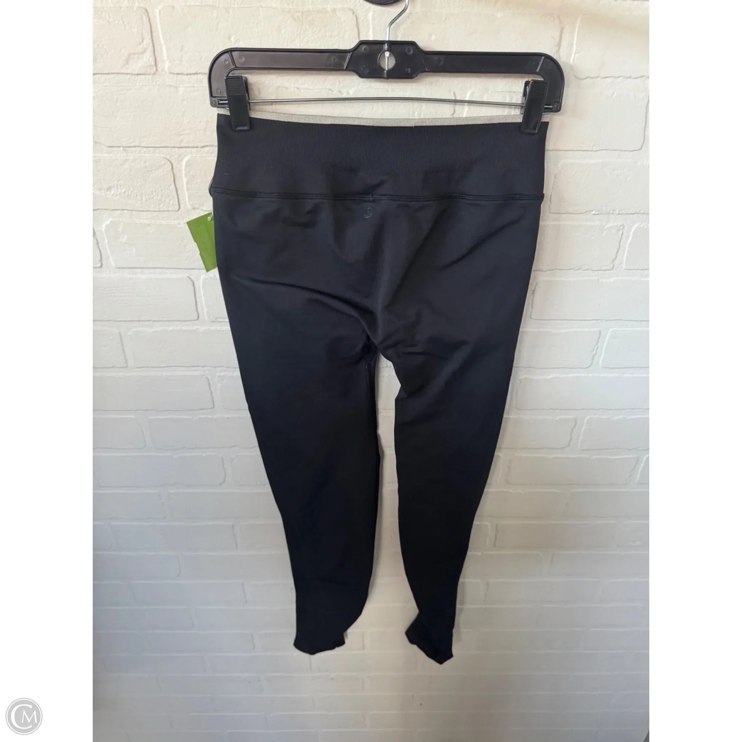Athletic Leggings By Lululemon In Black & Cream, Size: 10