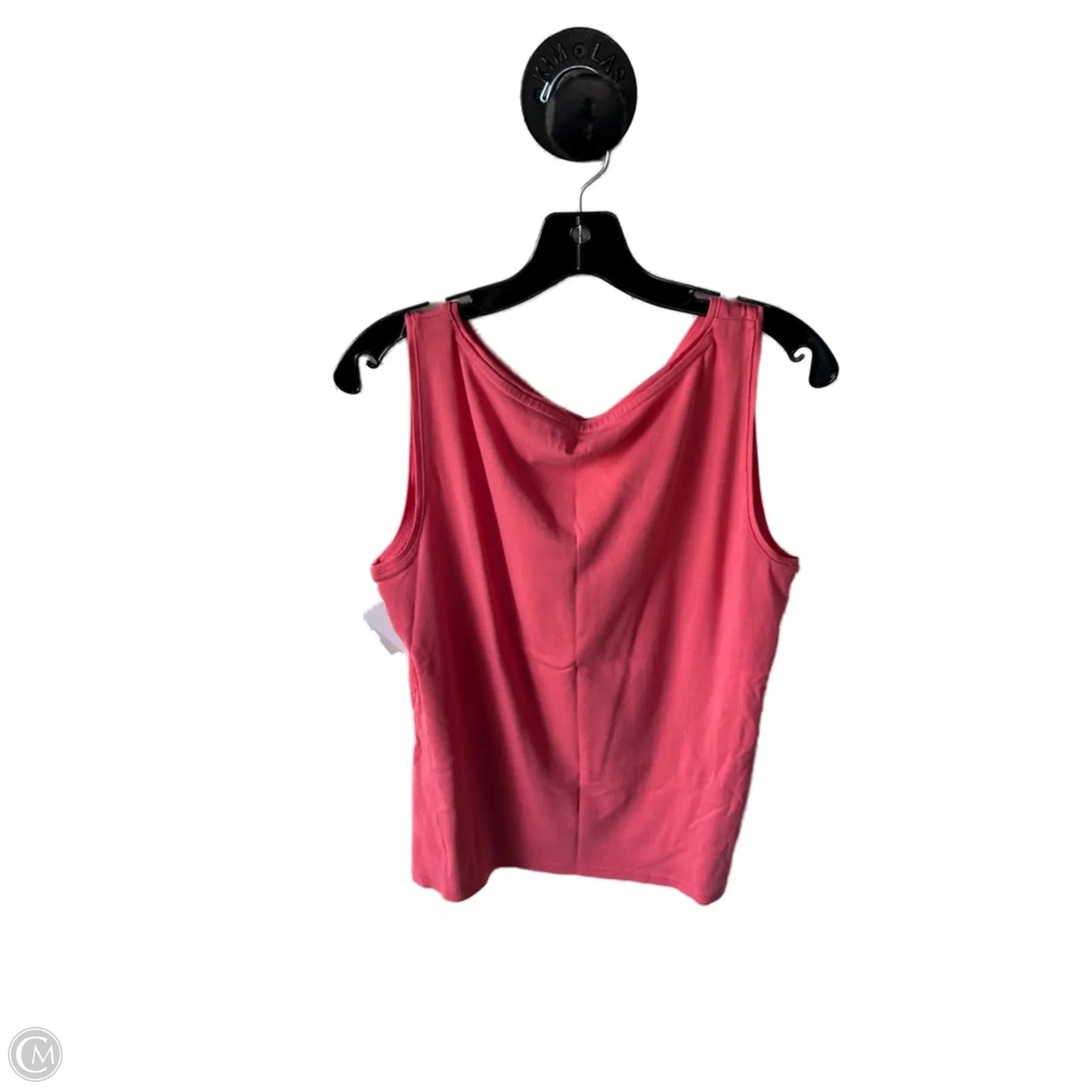 Top Sleeveless By Talbots In Pink, Size: L
