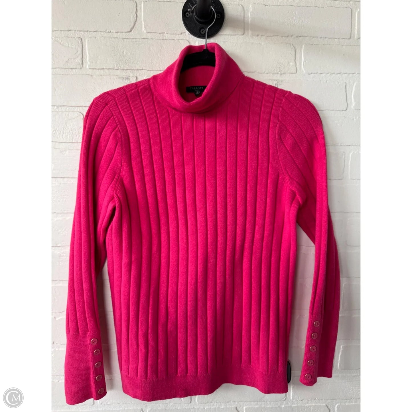 Sweater By Talbots In Pink, Size: Mp