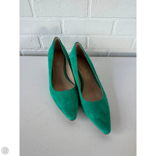 Shoes Heels Kitten By Boden In Green, Size: 7.5