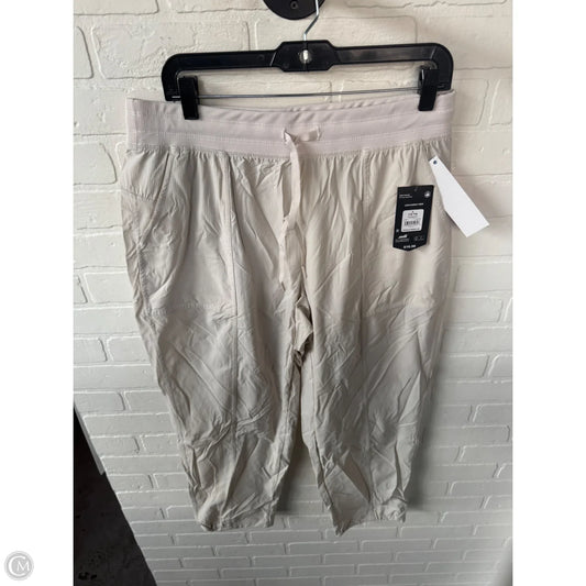 Athletic Pants By Avia In Tan, Size: 12