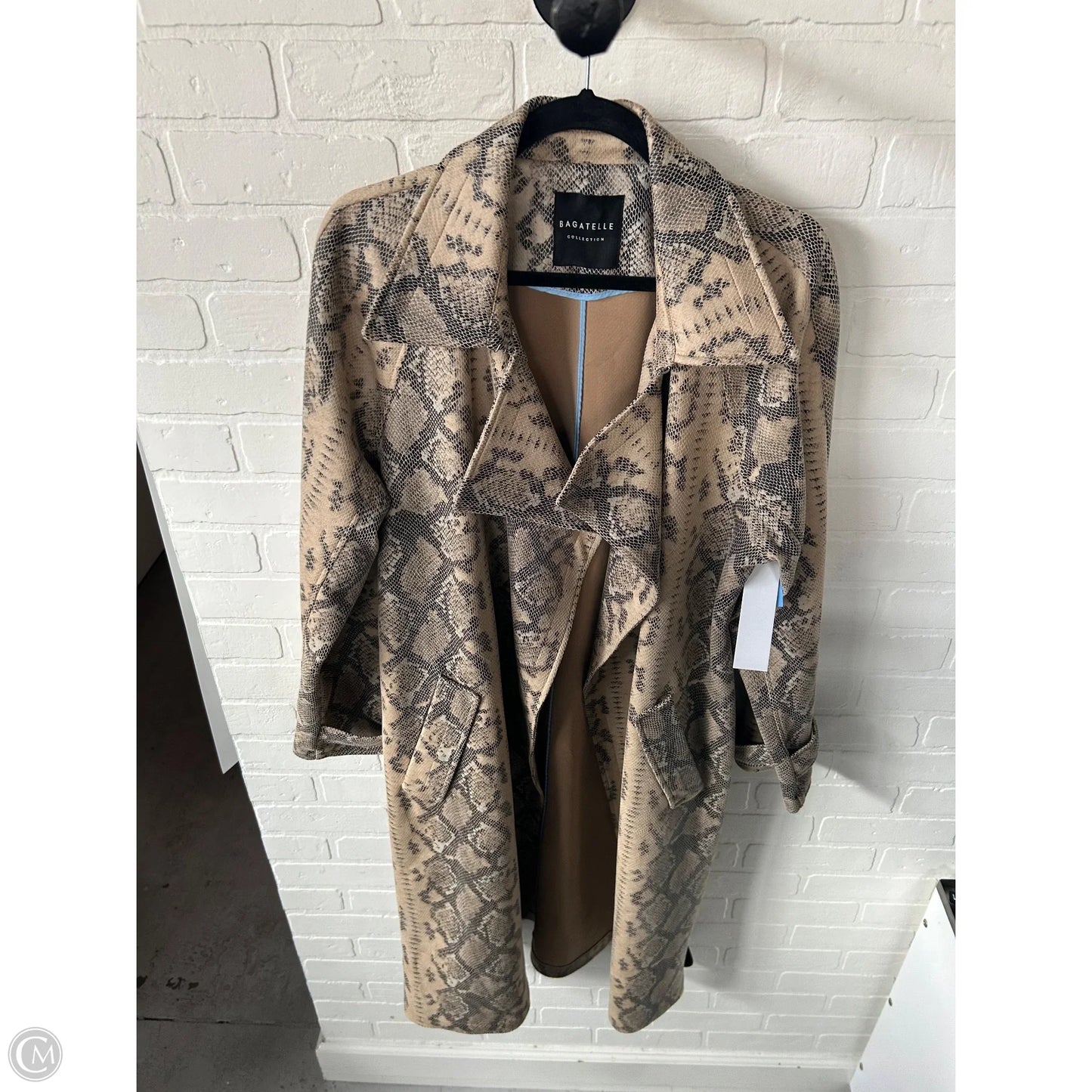 Coat Other By Bagatelle In Snakeskin Print, Size: Xl