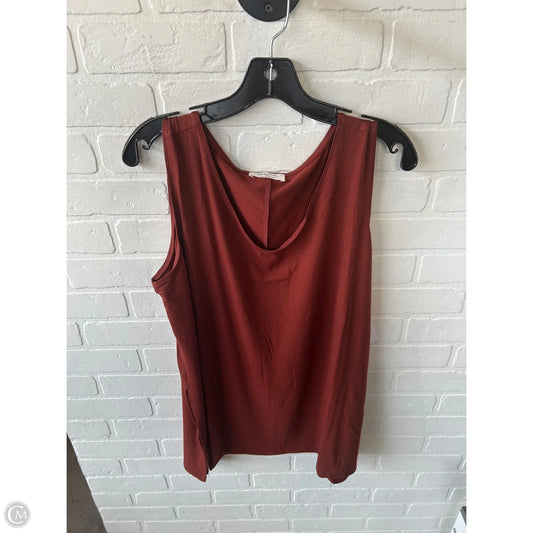 Top Short Sleeve Basic By Zenana In Brown, Size: 1x