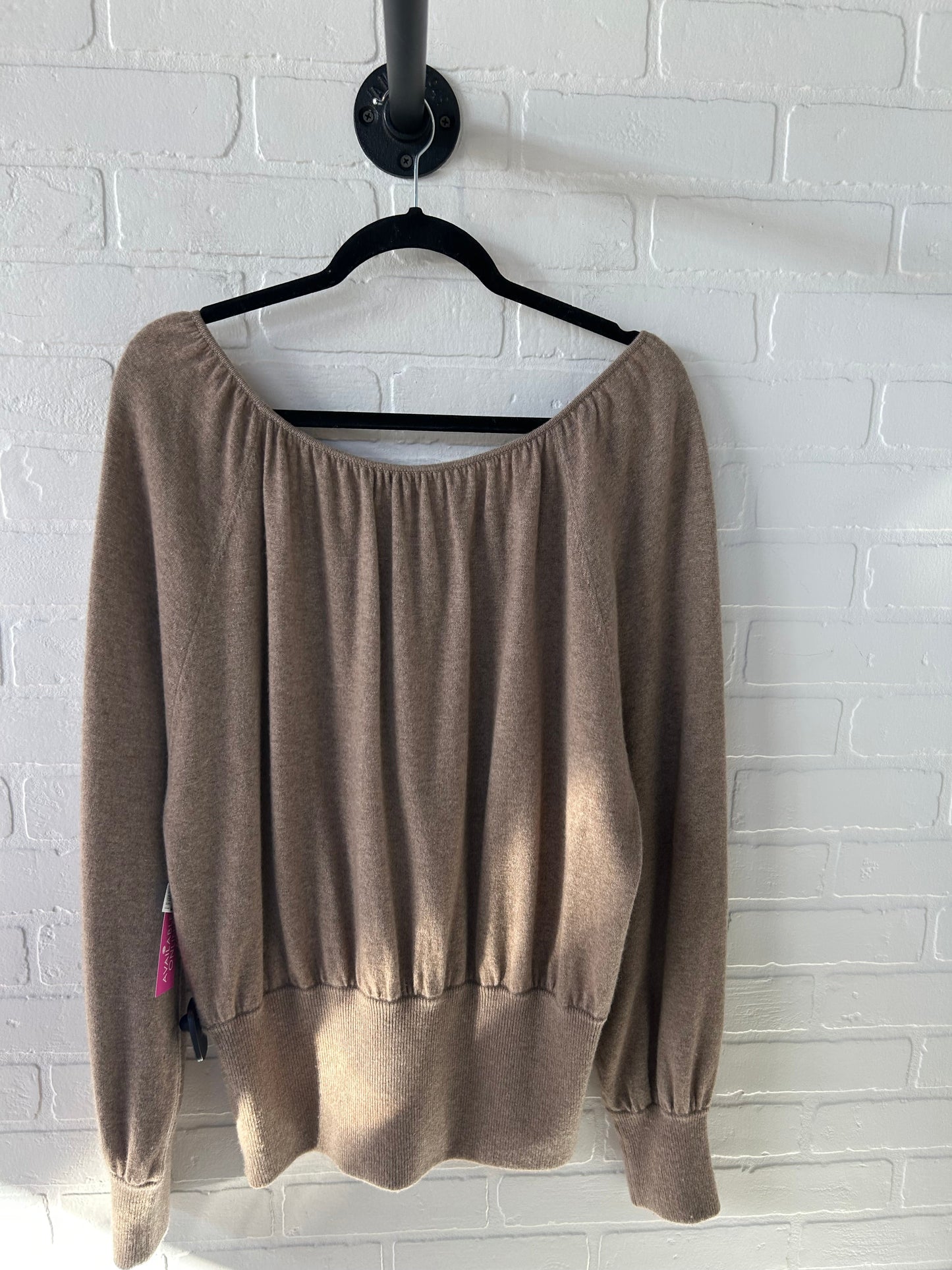 Sweater Cashmere By Michael By Michael Kors In Tan, Size: M
