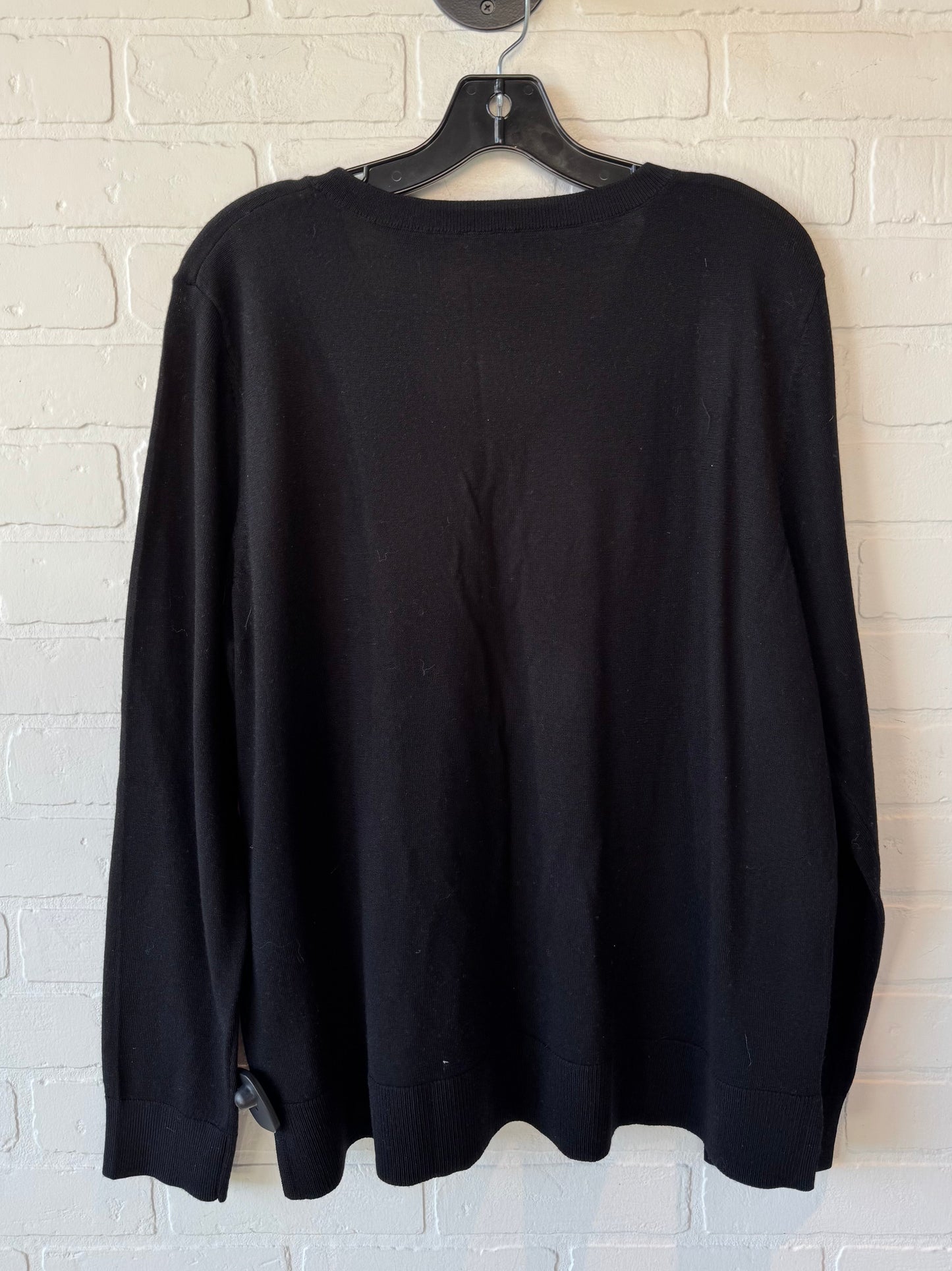 Sweater By Katherine Barclay In Black, Size: Xxl