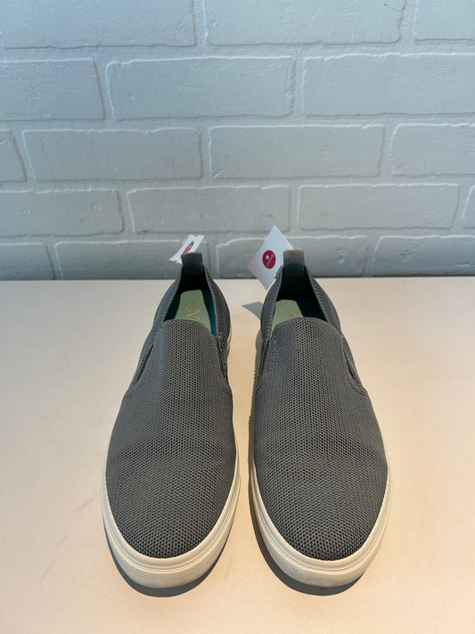 Shoes Flats By Natural Reflections In Grey, Size: 11