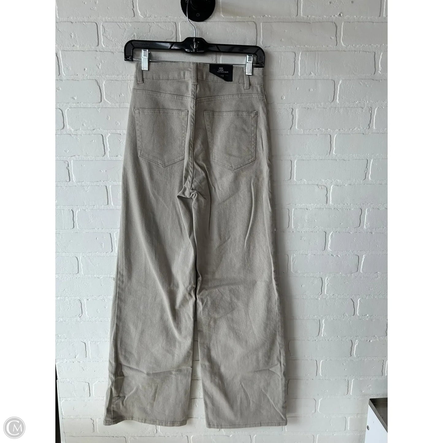 Pants Wide Leg By Divided In Tan, Size: 4