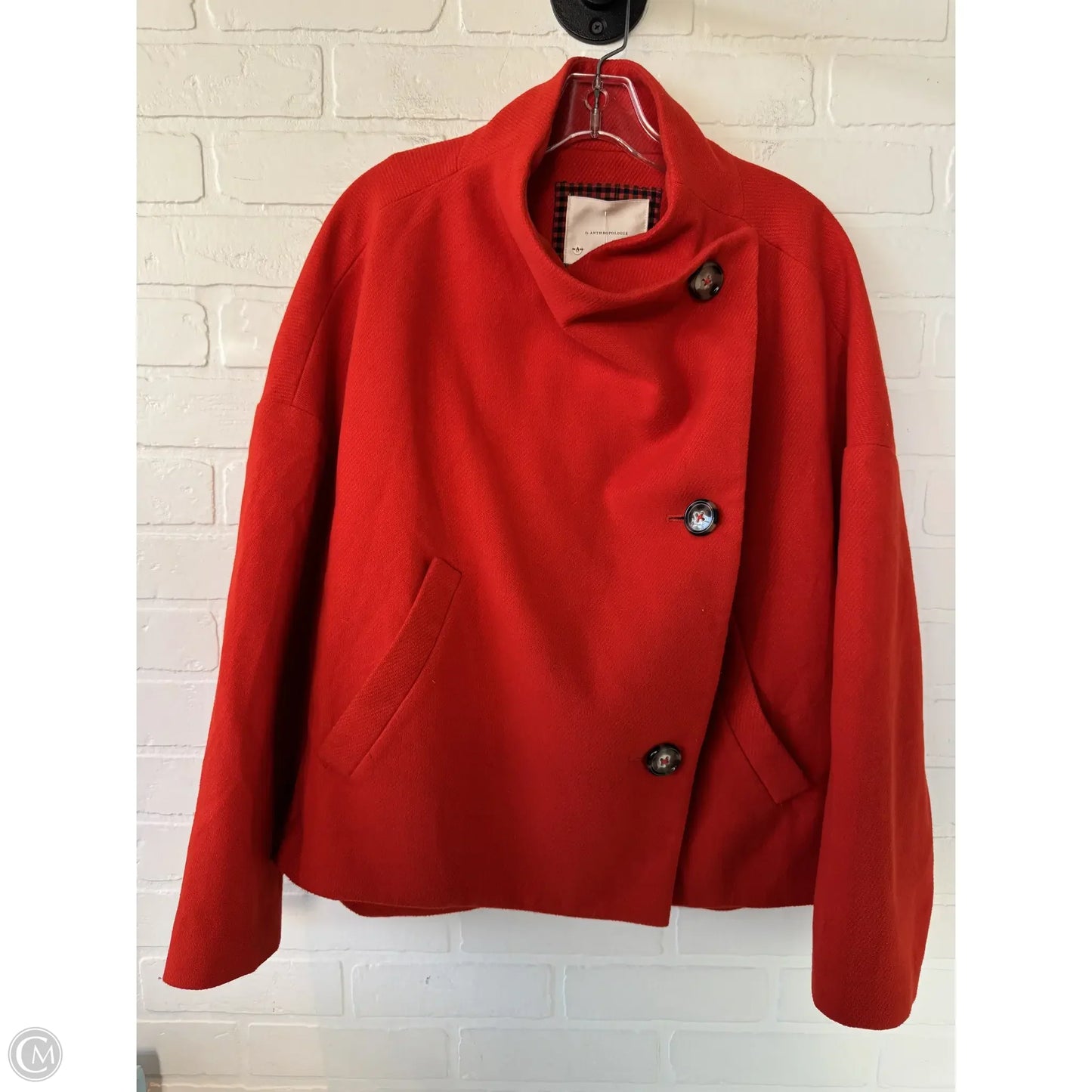 Jacket Other By Anthropologie In Orange, Size: S