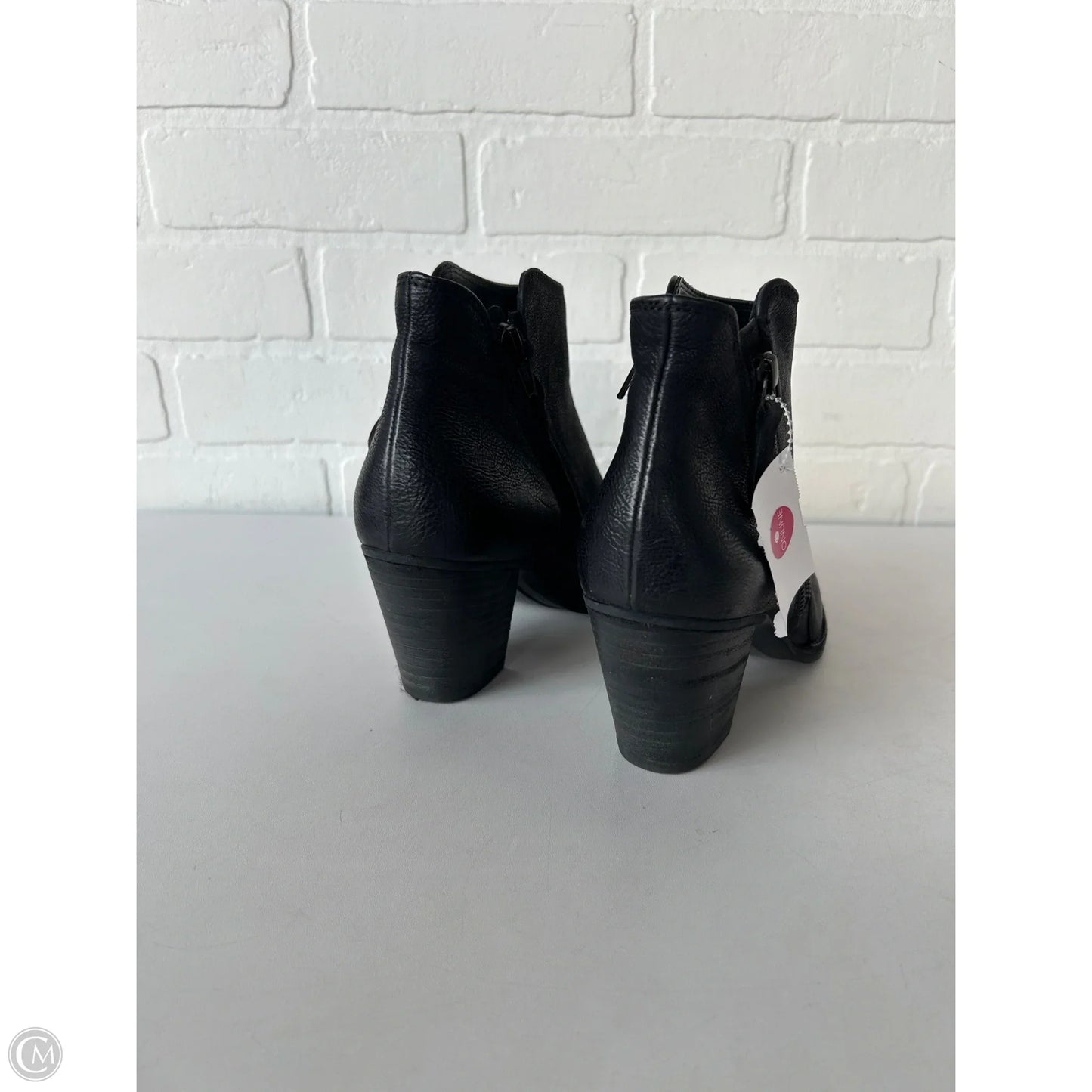 Boots Ankle Heels By Paul Green In Black, Size: 6