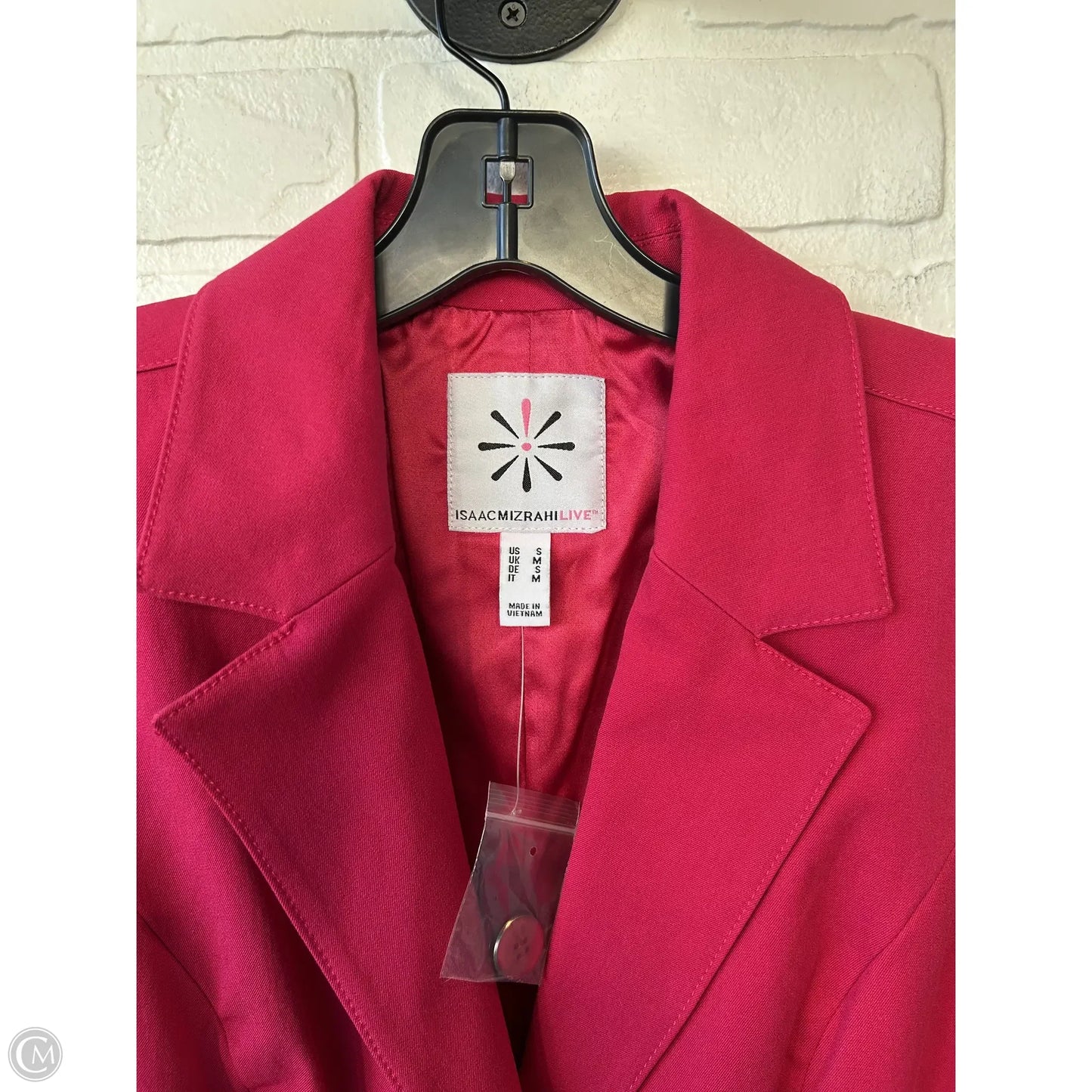 Blazer By Isaac Mizrahi Live Qvc In Pink, Size: S