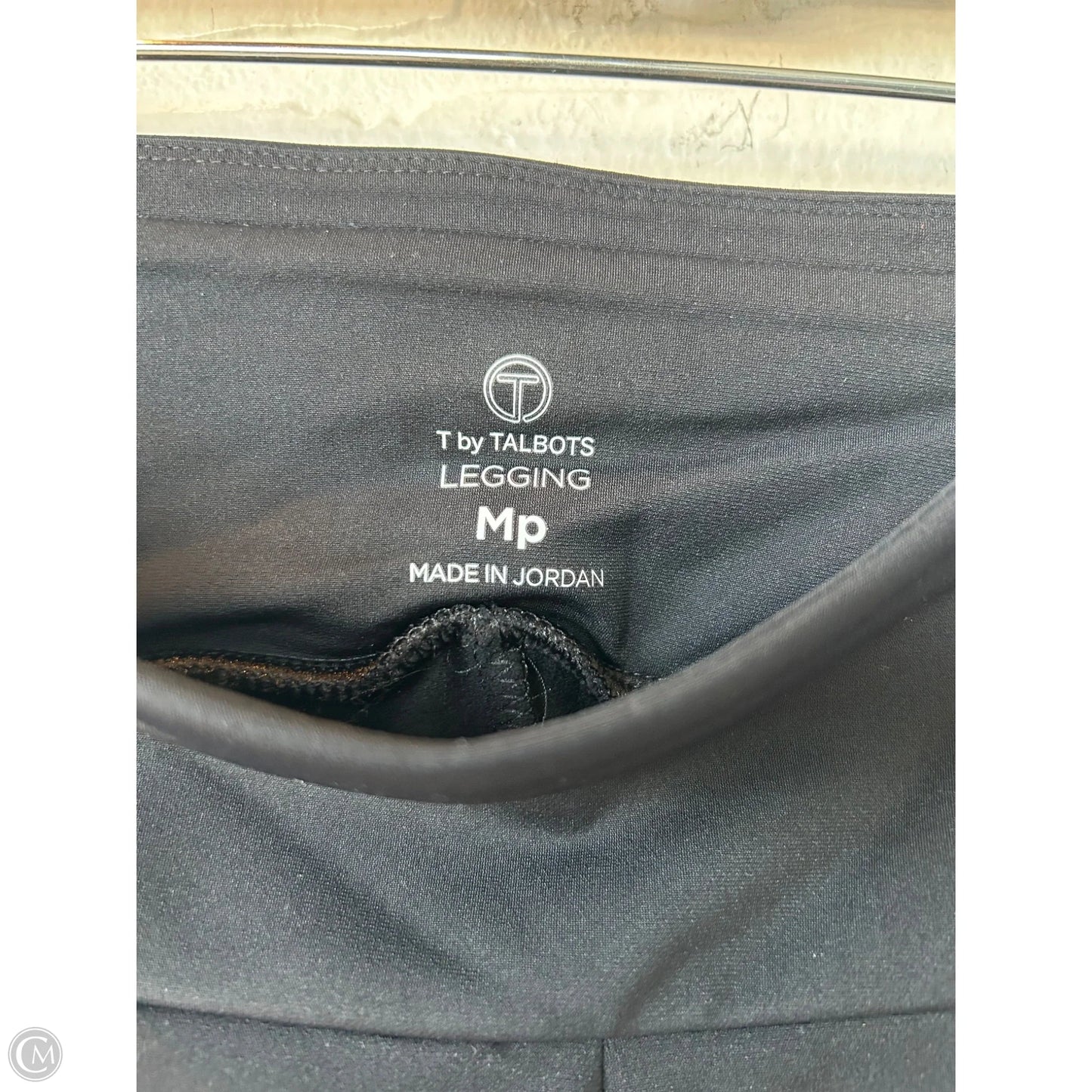 Athletic Leggings By Talbots In Black, Size: 8p