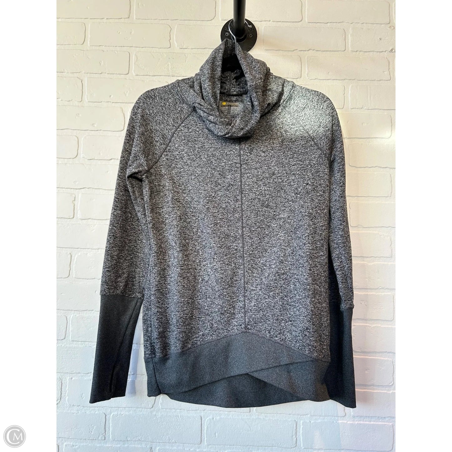 Athletic Sweatshirt Hoodie By Zella In Grey, Size: Xs