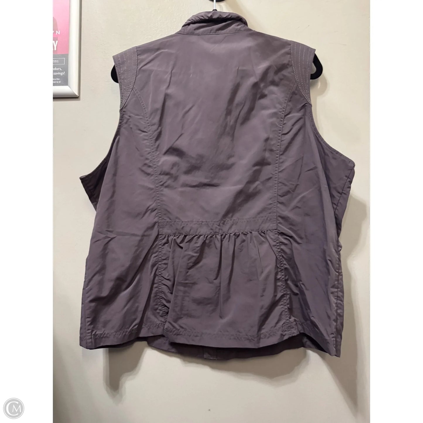 Vest Other By Eddie Bauer In Purple, Size: Xxl