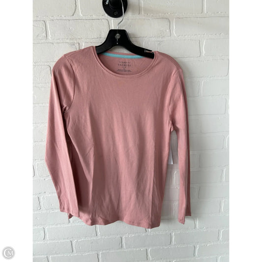 Top Long Sleeve Basic By Talbots In Peach, Size: Mp