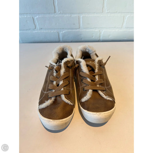 Shoes Flats By Bobs In Brown & Cream, Size: 9