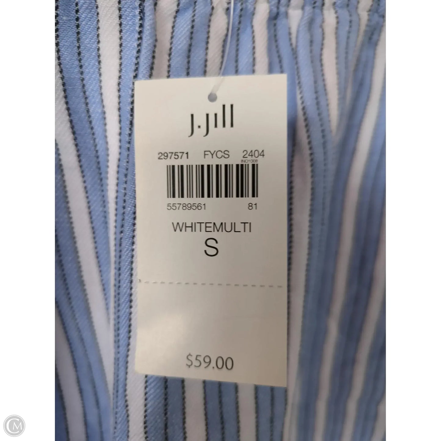 Shorts By J. Jill In Blue & White, Size: 4