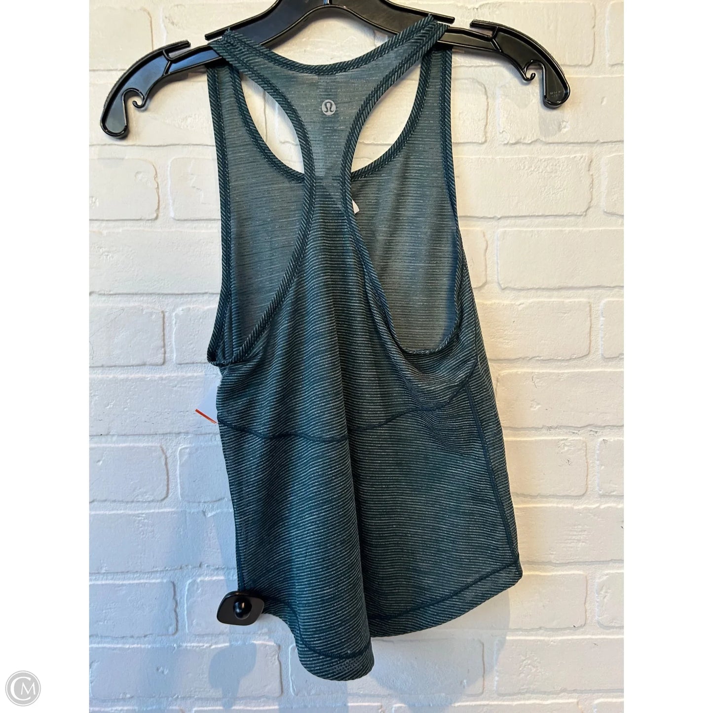 Athletic Tank Top By Lululemon In Teal, Size: Xs