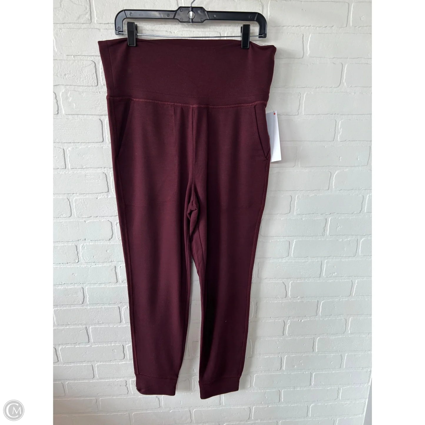 Athletic Pants By Old Navy In Red, Size: 8