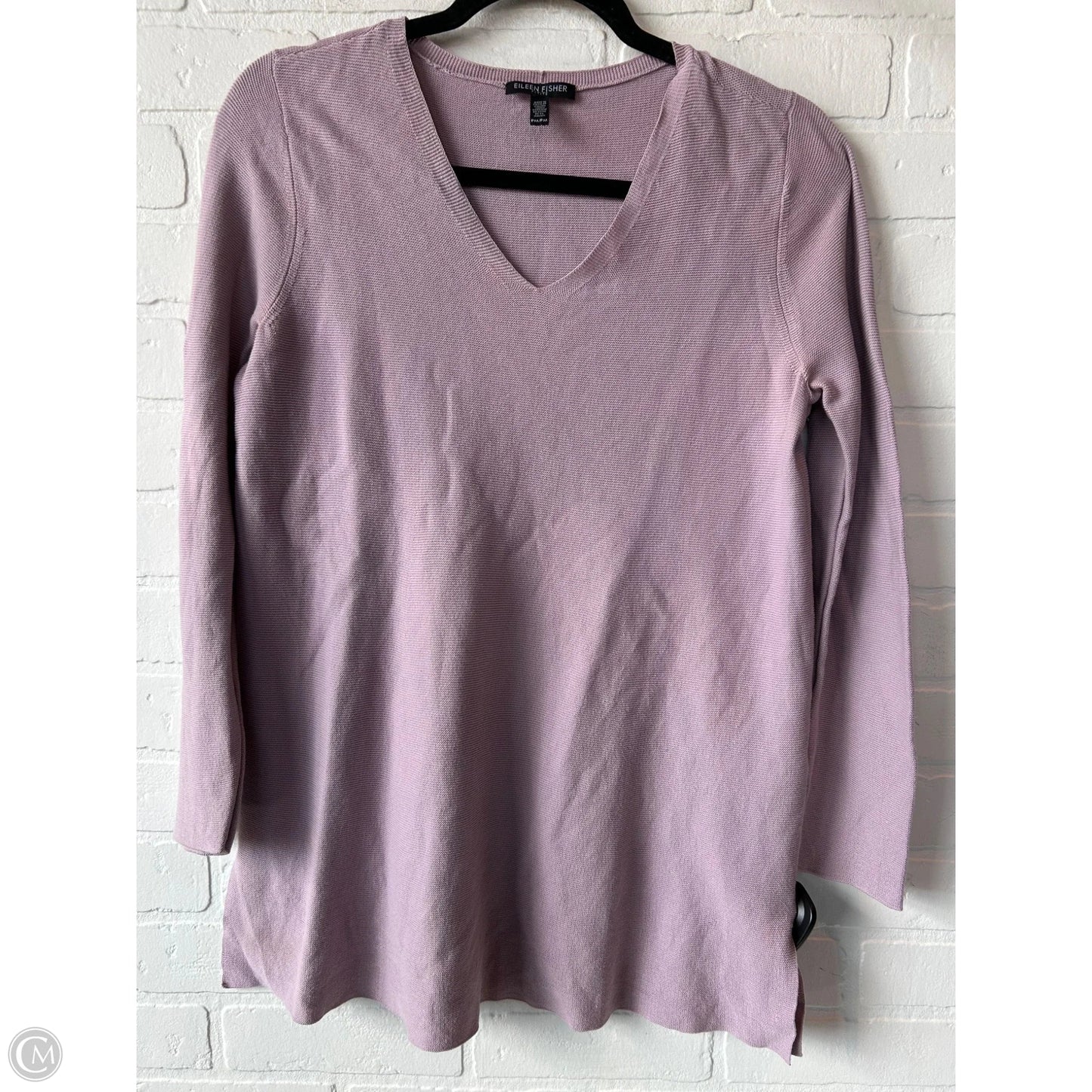 Sweater By Eileen Fisher In Purple, Size: Mp