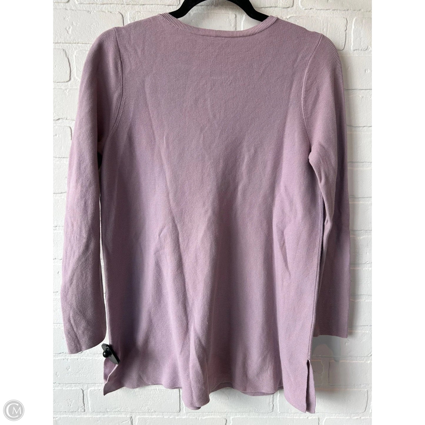 Sweater By Eileen Fisher In Purple, Size: Mp