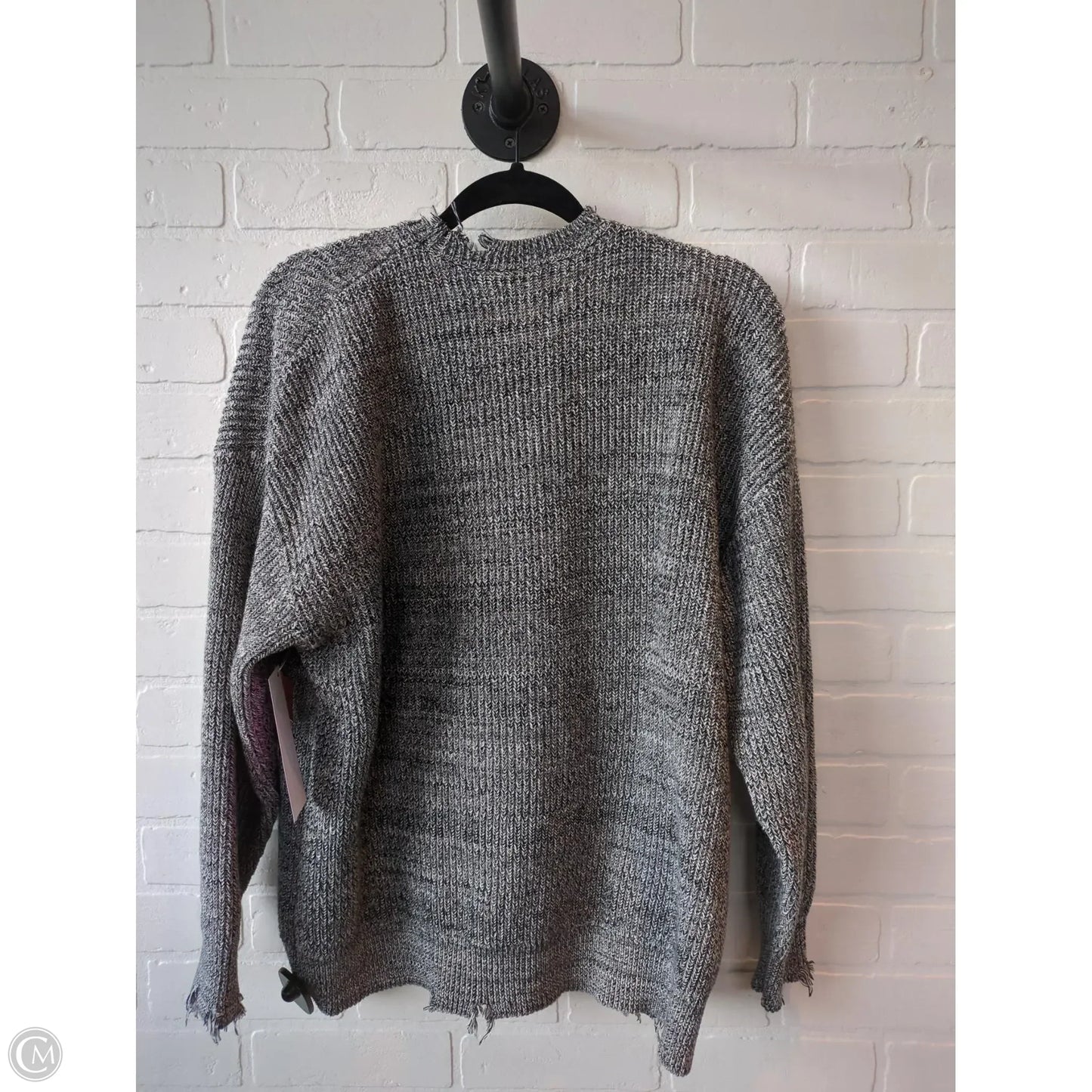 Sweater By Pistola In Black & White, Size: L