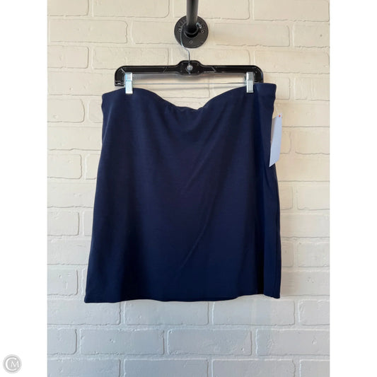 Skirt Mini & Short By Dip In Blue, Size: 16