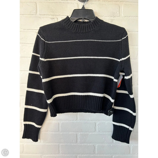 Sweater By Z Supply In Black & Cream, Size: Xs