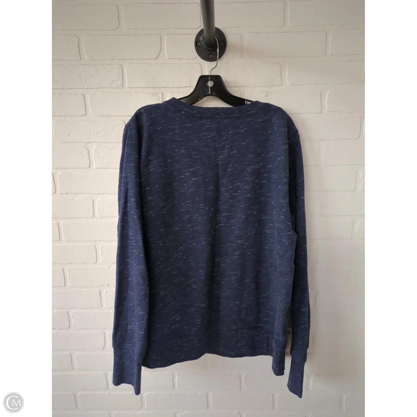 Athletic Sweatshirt Crewneck By Tek Gear In Blue, Size: Xxl