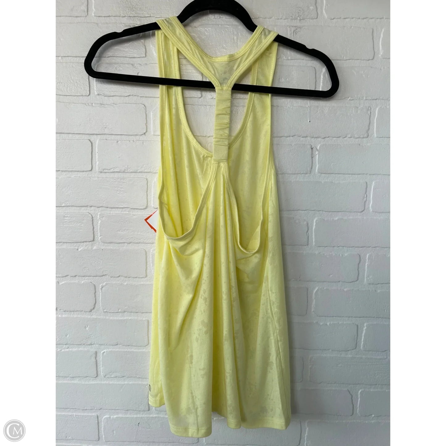 Athletic Tank Top By Balance Collection In Yellow, Size: Xl